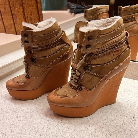 Burberry Wedge Boot - Picture 6 of 14